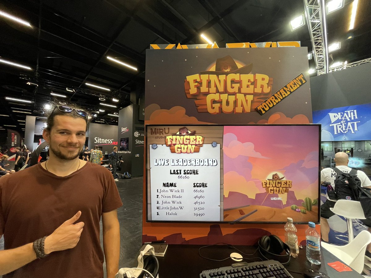 FingerGunVR tweet picture