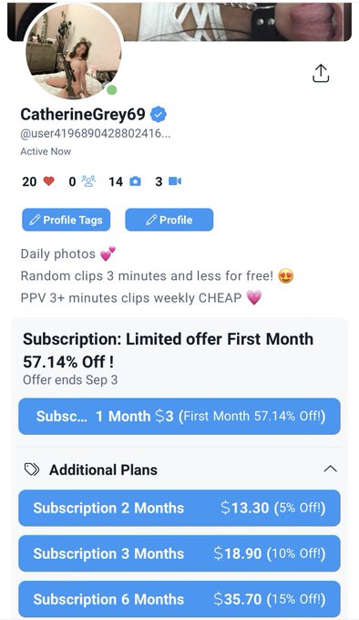 Don&rsquo;t like onlyfans?? That&rsquo;s okay. Sub to my fansly instead. Over 50% off your first month! Loading ALL