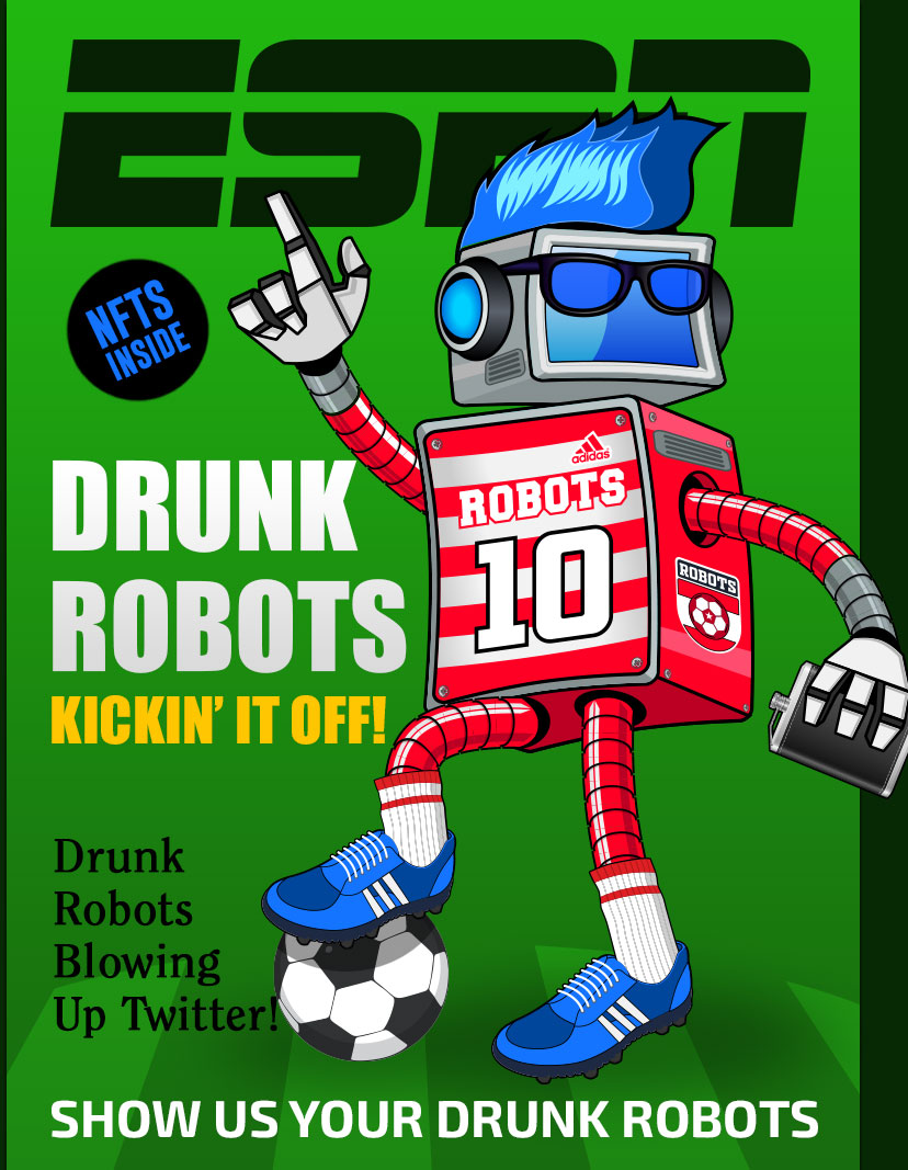 ariya1478's tweet photo. #DrunkRobots post your fav Drunk Robot #NFT in the replies. Let's see your new bots! 🍻🤖 https://t.co/raYoyyHlEG