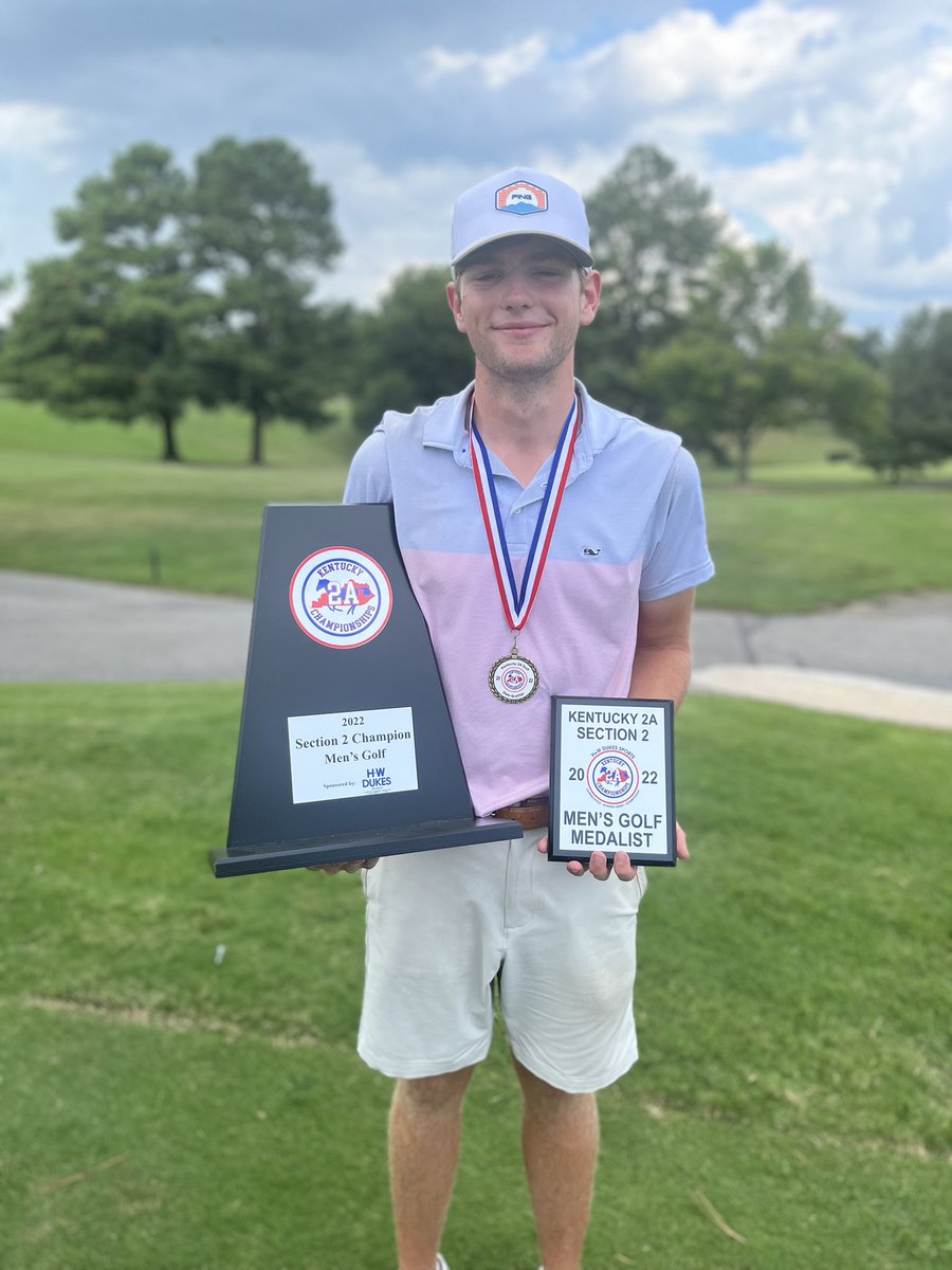 Breaking News: ACS golfers are the 2A Section 2 champions. 
Rafe Blankenship also individual medalist. Team Score 320
Rafe Blankenship 72
Eli Stamper 74
Barton Rutledge 86
Dillon Ausbrooks 88
Peyton West 91
ACS competes in 2A State Championship at Owensboro CC in a few weeks.