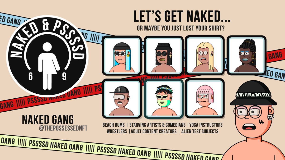 Why <a href="/ThePossessedNFT/">pssssd</a> needs a #NakedGang community for the #posse. A bare thread 🧵…