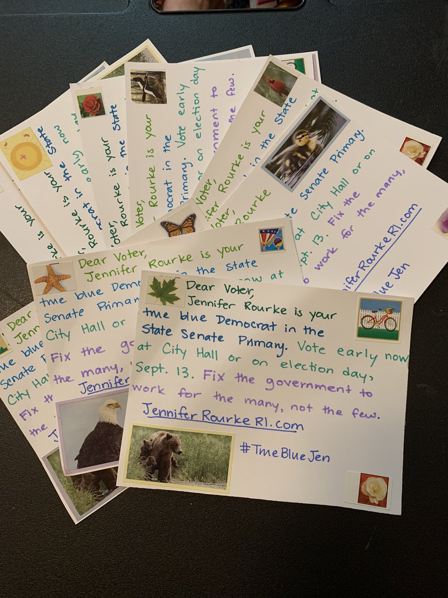 l_chakravarty's tweet photo. 10 #PostcardsToVoters for #TrueBlueJen was over-ambitious for the first week back at school, but I’m finally getting around to posting the photo. https://t.co/OjxwM6carA