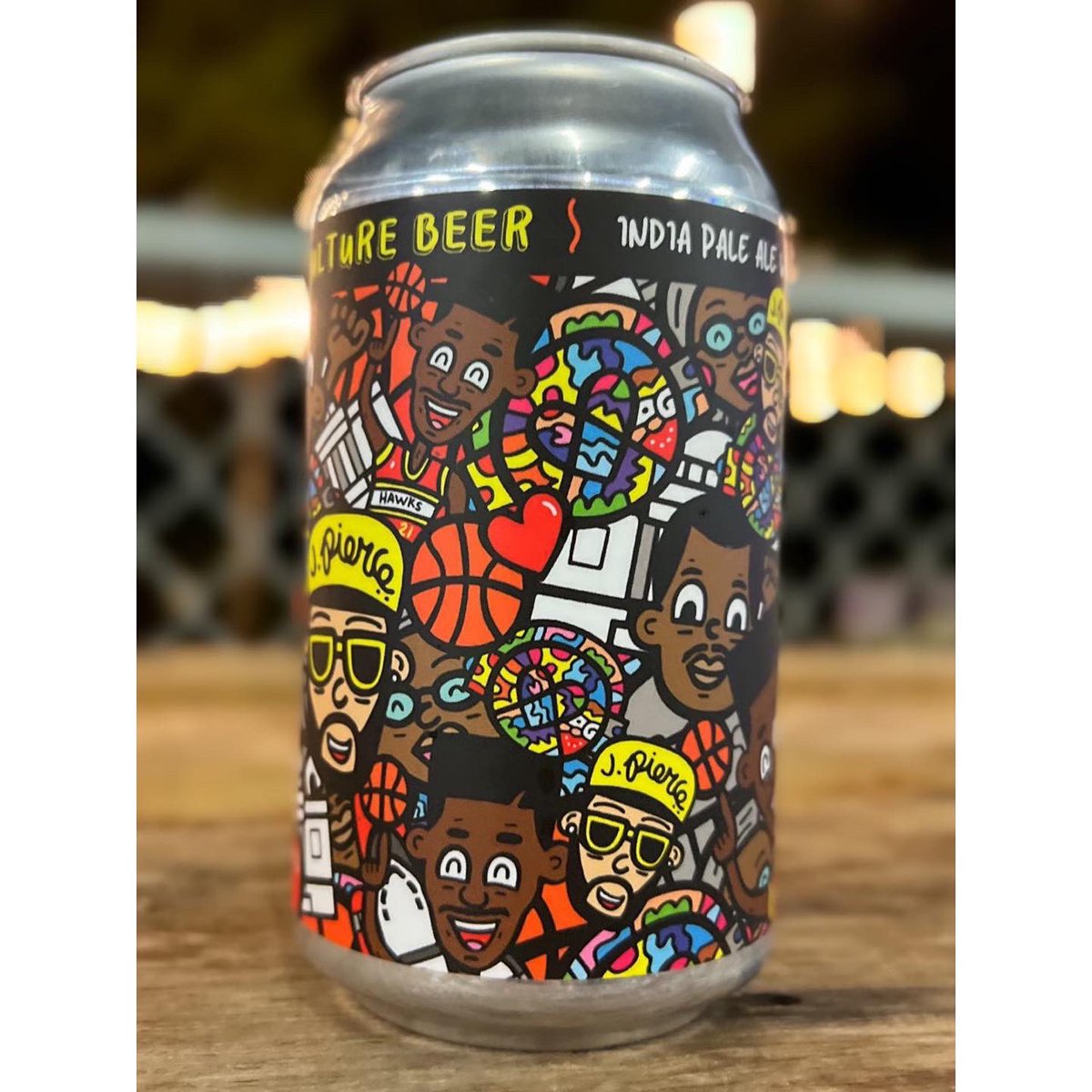 iamjpierce's tweet photo. .Super thankful to have my own beer can with Scofflaw Brewing @DWilkins21 @kulturecity very thankful for the opportunity!! 👨🏽🎨🖌🎨🙏🏽🙌🏽❤️🔥🥶🍺🌎
#scofflawbrewing #dominiquewilkins #kulturecity #kultureball #jpierce #artbyjpierce #thankful #beer #beercandesign #beercanart https://t.co/3TohjdbBFA