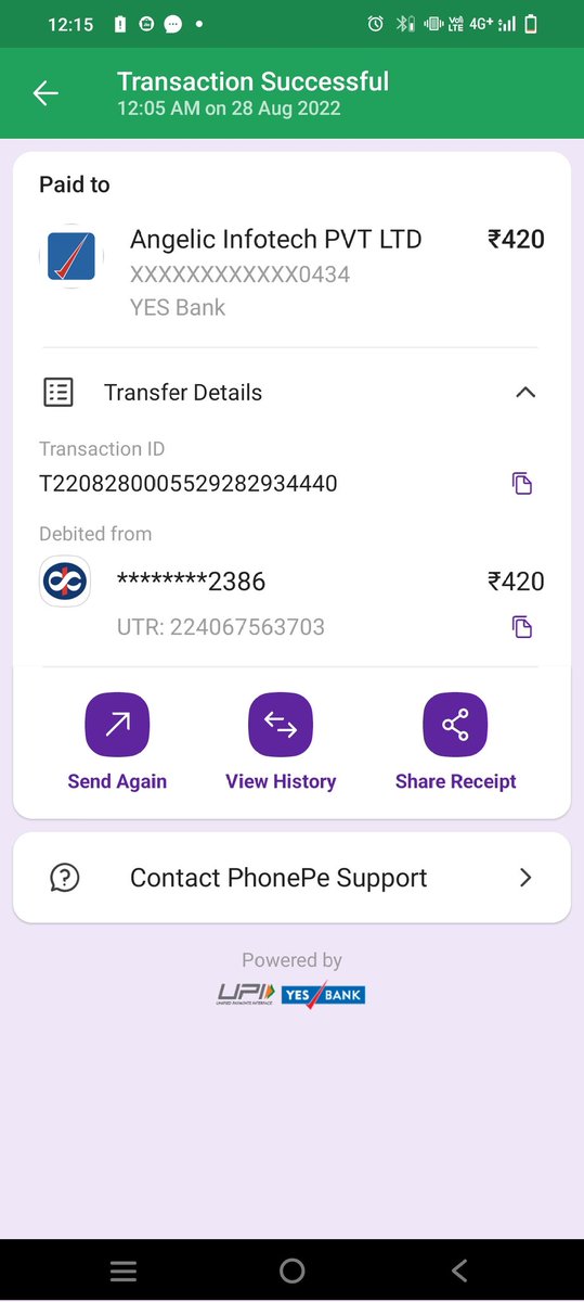 SayyadSayama's tweet photo. @suncryptoin 
सर मैं मेने  420 रुपया जमा कराया है
मुझे बाद में पता चला 500 से कम जमा नहीं किया जाता है 
क्या मेरी भेजी हुई राशि 420 रुपया डिपोजिट हो जाएंगा
कृपया मार्गदर्शन करे https://t.co/vh4mC4rfWM
