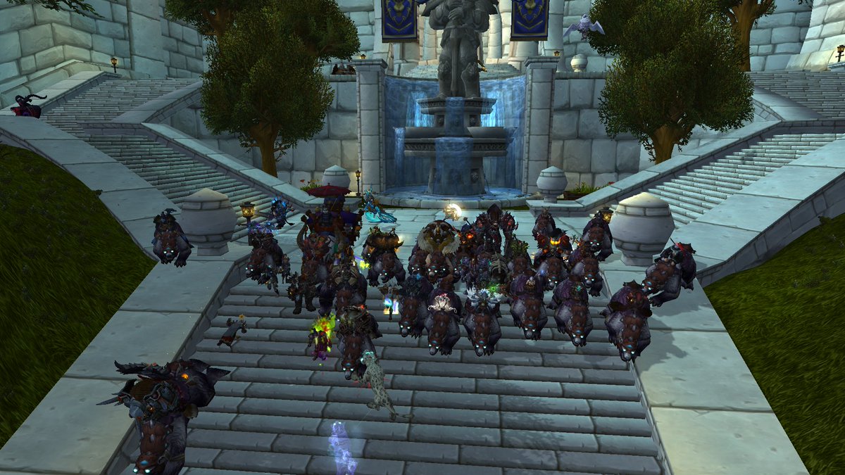 AlterTimeSK's tweet photo. ¡POR LA HORDA! ¡POR LA ALIANZA!

Pero por encima de todo... ¡POR AZEROTH! Gracias inmensas a todos por uniros a las actividades semanales. https://t.co/ezM0qLt48L