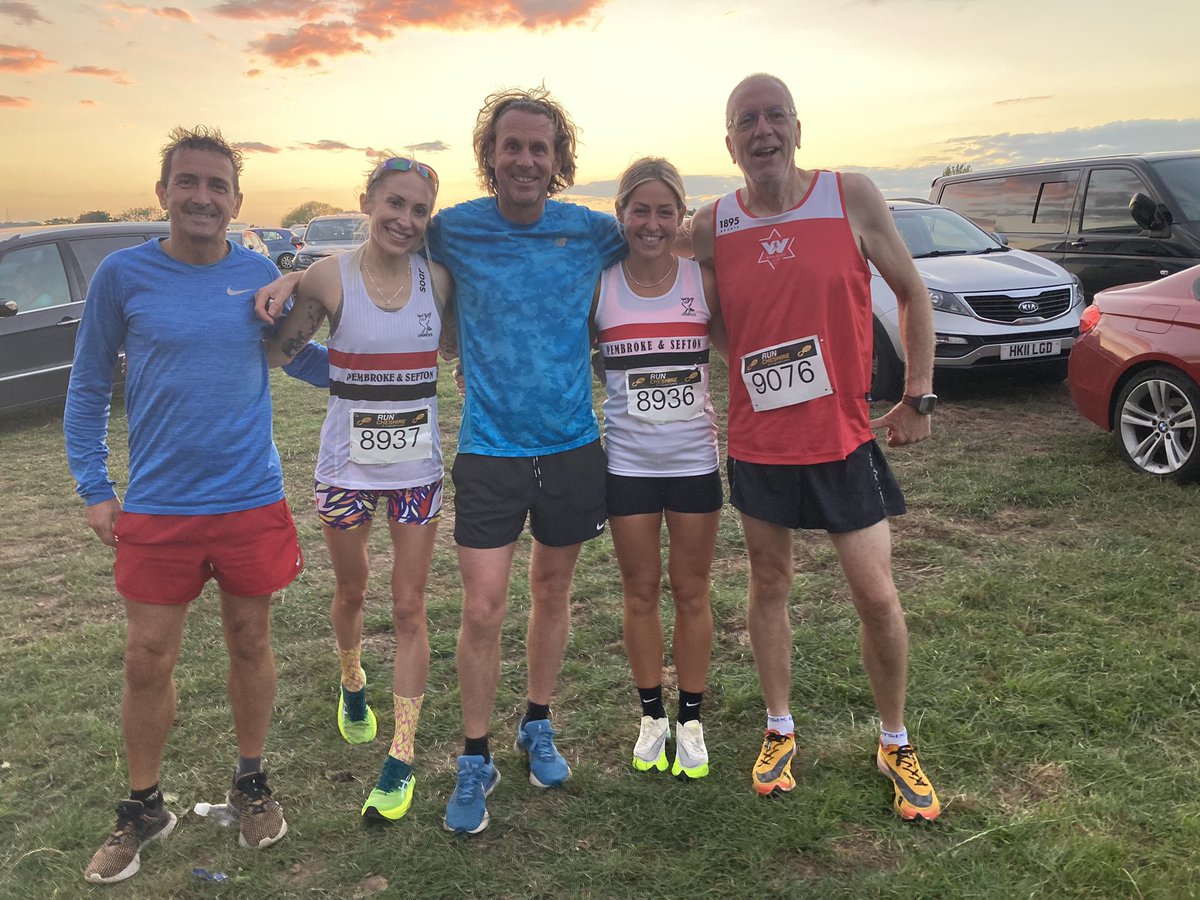 Sometimes in this world torn by strife  it’s nice to reflect on small happy moments . This, last night ,after so many years of trying , so many downs eventually  an up ; I finally break 20 minutes running a 5000m race in my new club ( bright red) colours !