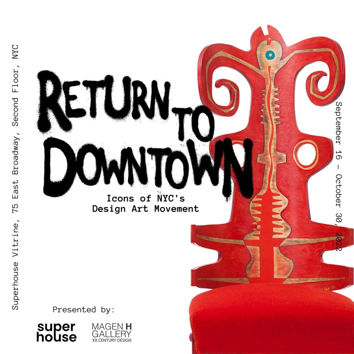 super___house's tweet photo. Opening for “Return to Downtown” Friday, September 16 6-8 PM. RSVP at hello@superhouse.us. See you there! https://t.co/YtjaAUBMw7