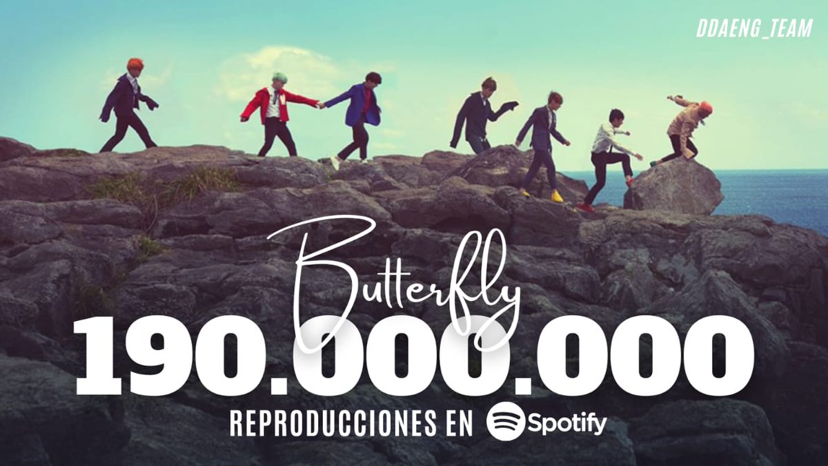 LOt7mx's tweet photo. Spotify 📊🎧

"Butterfly" de @BTS_twt ha superado 190 Millones (+190.022.895) de reproducciones en Spotify. (25/08)

🔥 I'm voting for #YetToCome by #BTS as My Trending Song Choice + (@BTS_twt)

© Ddaeng Team 
🍄ꪑⅈꪀꪑ᥊ꪶꪮꪜꫀ🪷 https://t.co/YB98Pvccvz