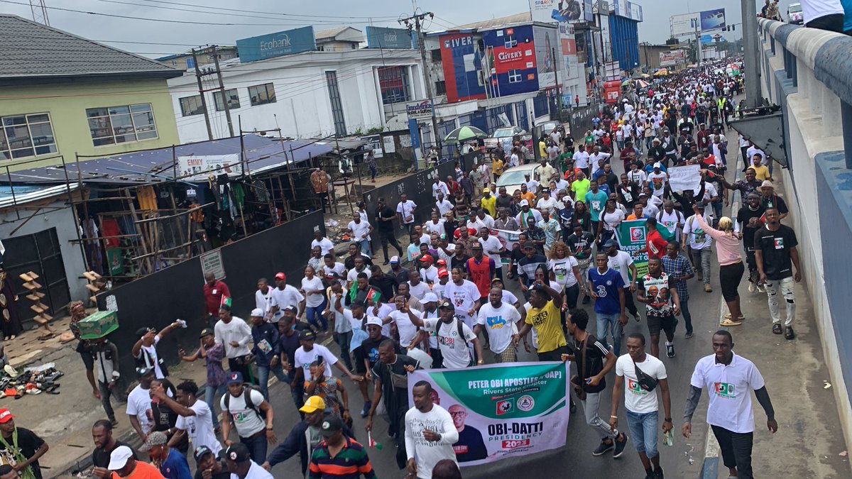 MichaelInalegw2's tweet photo. @renoomokri Cry baby…you done start again abi…
Note: campaign never start, we are just testing the microphone. https://t.co/0QZAXNNjei