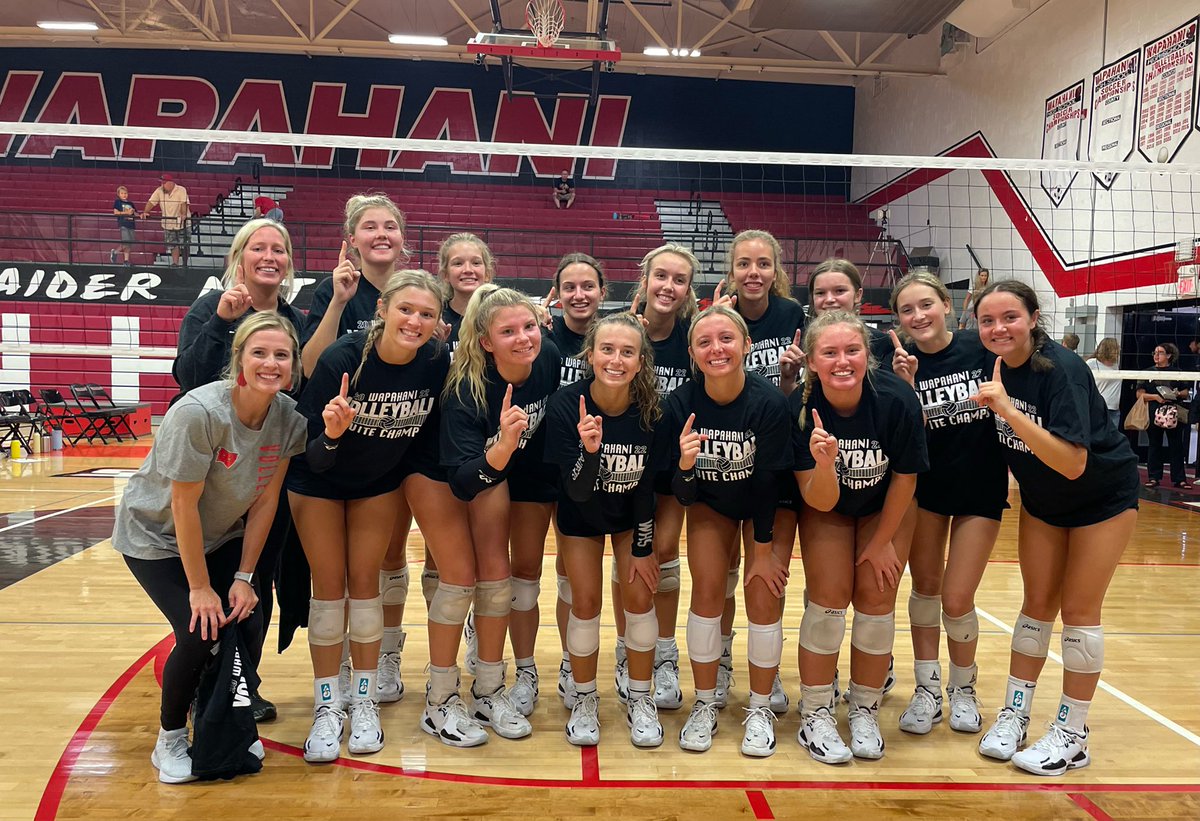CoachKWeir's tweet photo. Gritty championship sweep over a scrappy New Castle team! Varsity VB goes 4-0 on the day. Proud of our finish! #ZeroHour https://t.co/fHkRpUmjzD