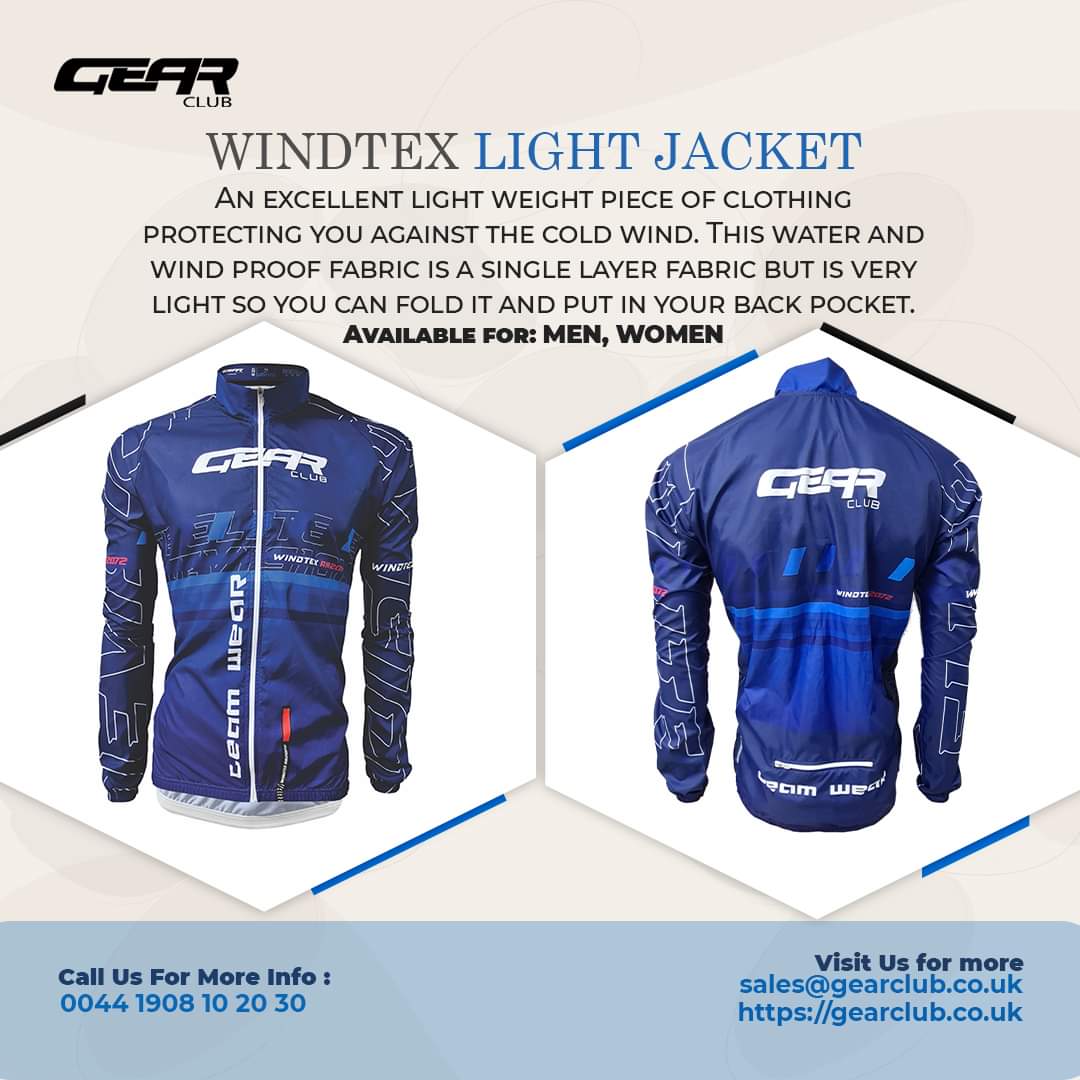 Check out our complete range of Cycling Clothing!

sales@gearclub.co.uk gearclub.co.uk/product/windte…

#gearclub #cyclingwear #cyclingclothing #windtexlightjacket #customwindtexjacket #cyclingjacket #cyclingclub #cyclingapparel #cyclingkit #cyclingteam #bestcyclingkits #cyclingwearuk