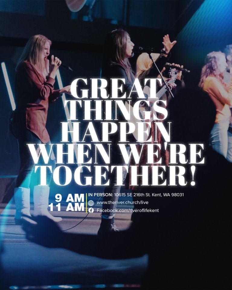 RiverofLifekent's tweet photo. It's going to be a great day in church tomorrow! Invite some of your friends to join us!

See you there! 👋😇

#RiverFam #KentWA #SeattleWA #SundayInvite #SundaysWithGod #LiveStream https://t.co/VkAc3aImY0