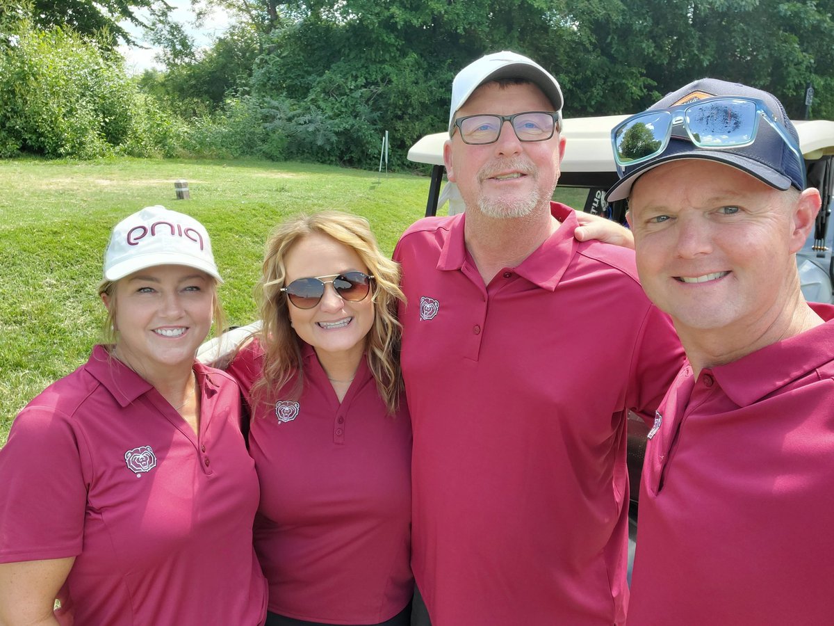 #BearUp Drive out hunger golf tournament today!  Team uniforms! GO BEARS!