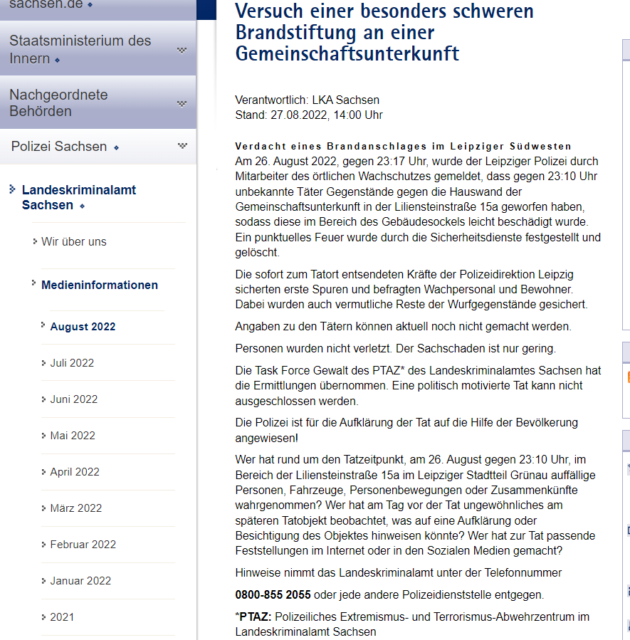 SvenIsHell's tweet photo. Polizei-Infos (Archive-Link): https://t.co/ThnrQWmbGA
#Leipzig #Sachsen #Lausen #Grünau #hassland https://t.co/Limi4ynLvs