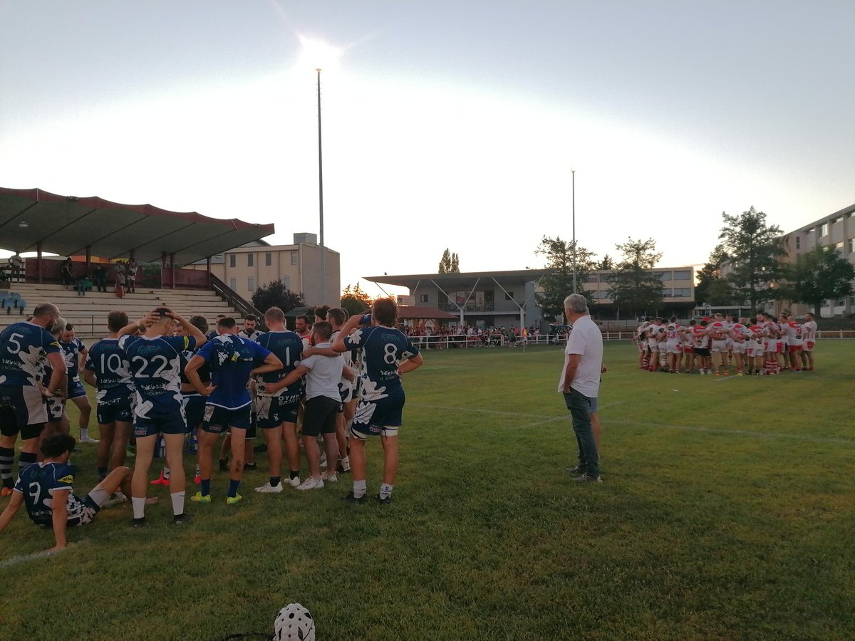 RCBuguois24's tweet photo. GXV/RCB : match amical

Fin du match ⌛
✅ Victoire du RCB sur le score de 14/28
#RCB24 #AlBugaRugby #MatchAmical #Gxv46Rcb https://t.co/XF8tTE6rQ8