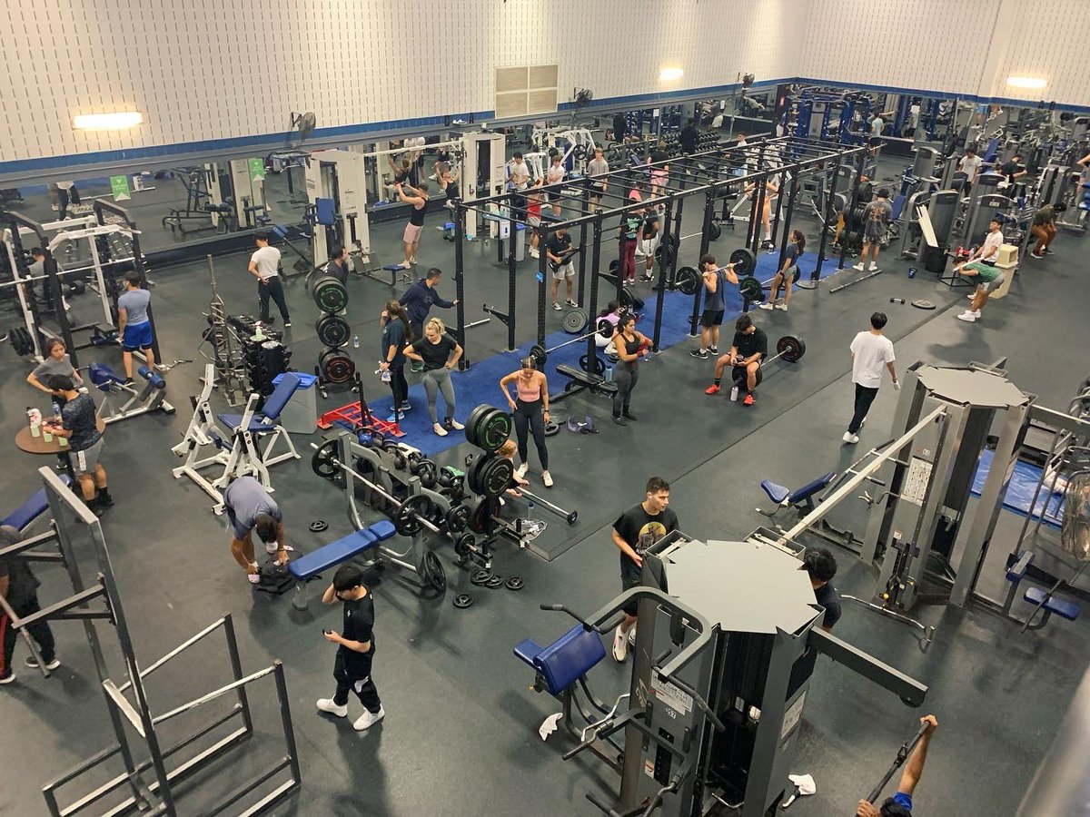 UBrecreation's tweet photo. We see you already making those gain, Bulls!! 🤘💪 #ubuffalo #ubrec https://t.co/B0DrzqGXtF
