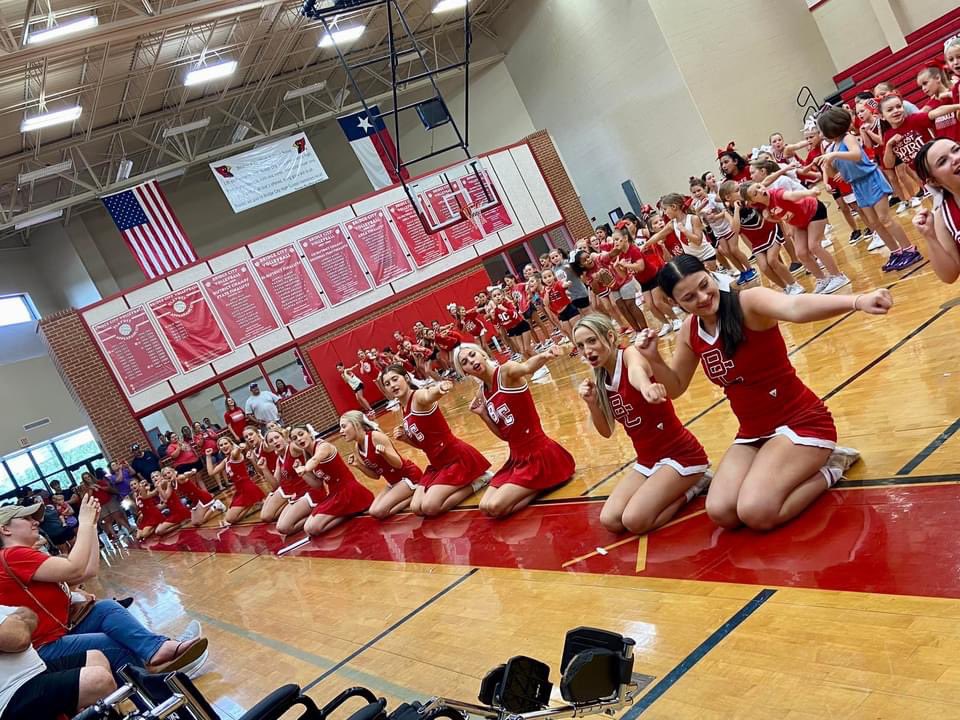 Cardinal Cheer Clinic 22=Huge Success🎉Great job,  Cardinal Cheer and great job future cheerleaders-we look forward to seeing you perform September 9 as we welcome our good friends from LCM #GOBIGRED ❤️