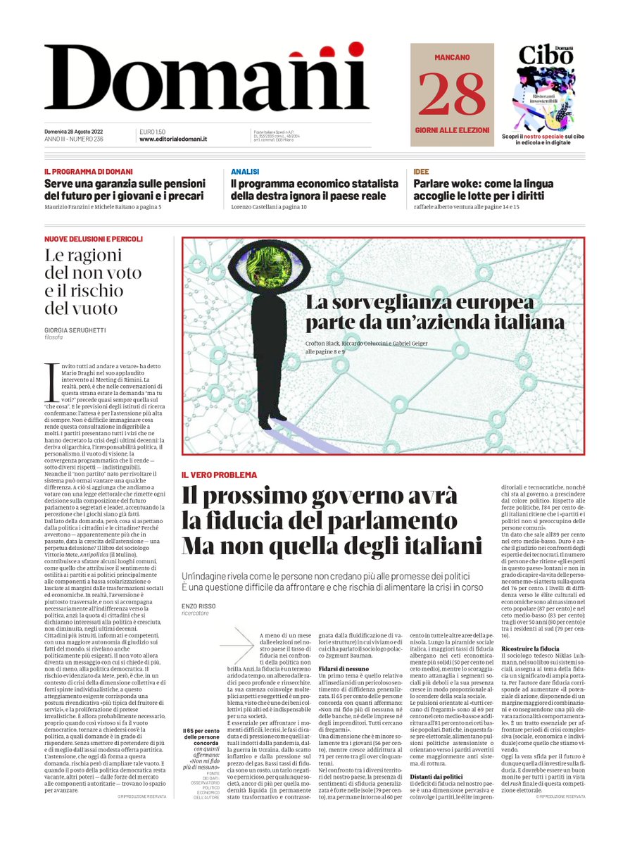 Domani tweet media