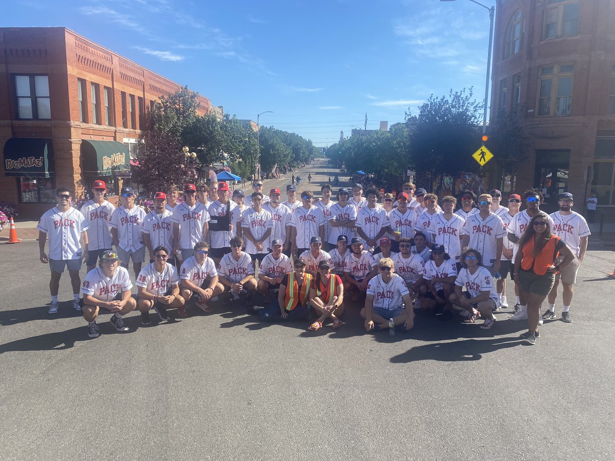Great day at the State Fair Parade!

#BackThePack