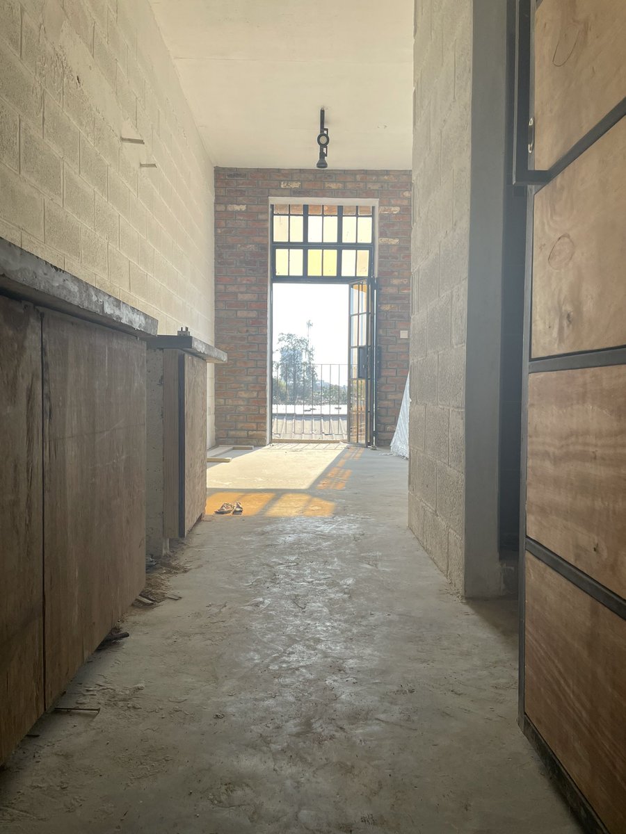 OneSquareK1's tweet photo. Busy day on the work site, Room 14 is coming along nicely #brickbybrick 🧱 #onesquarek1 #kalingalinga #fwebene https://t.co/B2ftd4h2qv