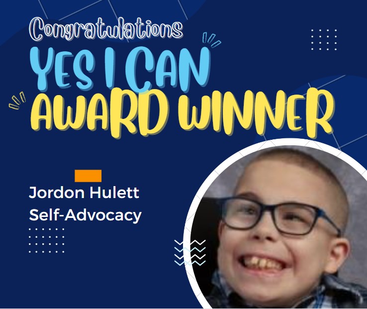 KyCECMembership's tweet photo. Congratulations to Jordon Hulett of @FCPSKY, this year’s Yes I Can! winner for Self-Advocacy! 🏆 KYCEC is so proud of you, Jordon! 🤩 We cannot wait to honor YOU at the Exceptional Children’s Conference in November!  @AJLiechty @CECMembership @AlveyCain @LauraLsclarke https://t.co/qnTEQi9Odr