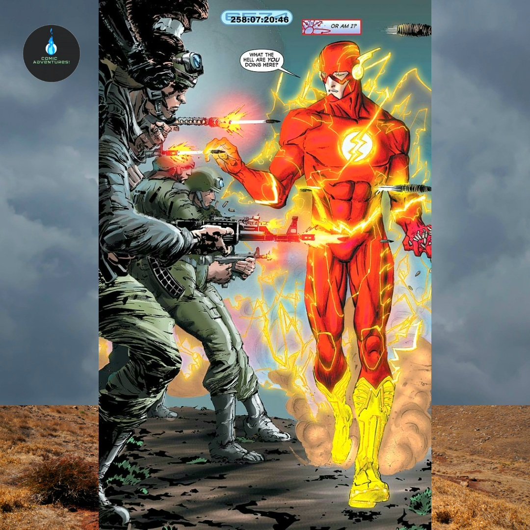 ComicAdv07's tweet image. Comic Adventures! Cool pic of The Flash! 😎👍 

#theflash #flashfans⚡️ #speedforce #barryallen #dc #dccomics