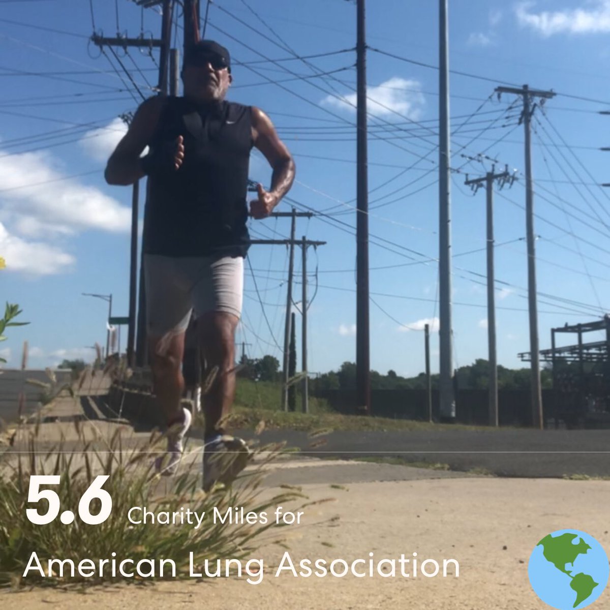Suarez12Nick's tweet photo. Don't use weather as an excuse. Always try to do better than yesterday. #lungcancer #copd #NeverGiveUp #charitymiles #poconos #igrunners #motivation #runalone https://t.co/PiovAJuJtb