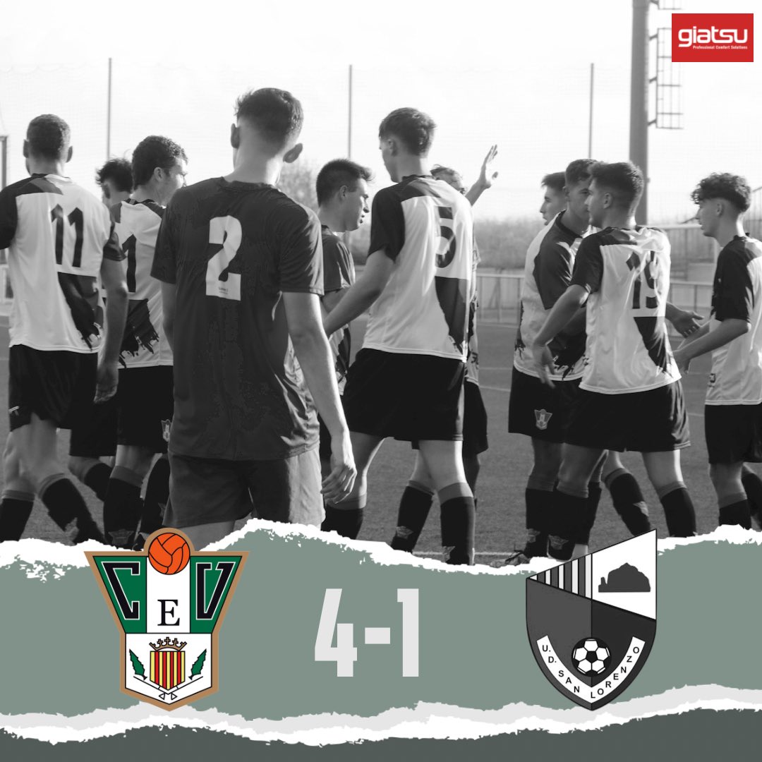 ce_vilassar's tweet photo. ‼️ 𝙵𝙸𝙽𝙰𝙻!!!
Primer Equip 4-1 @sanlorenzo_ud
👉 Ens estrenem amb victòria i bones sensacions. A poc a poc, agafant ritme i preparant el debut a Segona Catalana.
⚽️ 𝗚𝗢𝗟𝗦: Joan, Marc x2 i Fontclara.
#𝘀𝗼𝗺𝗵𝗶𝗖𝗘𝗩 #𝘀𝗼𝗺𝗱𝗲𝗹𝗖𝗘𝗩
#2catB #futbolcat https://t.co/hgOL90dN7V