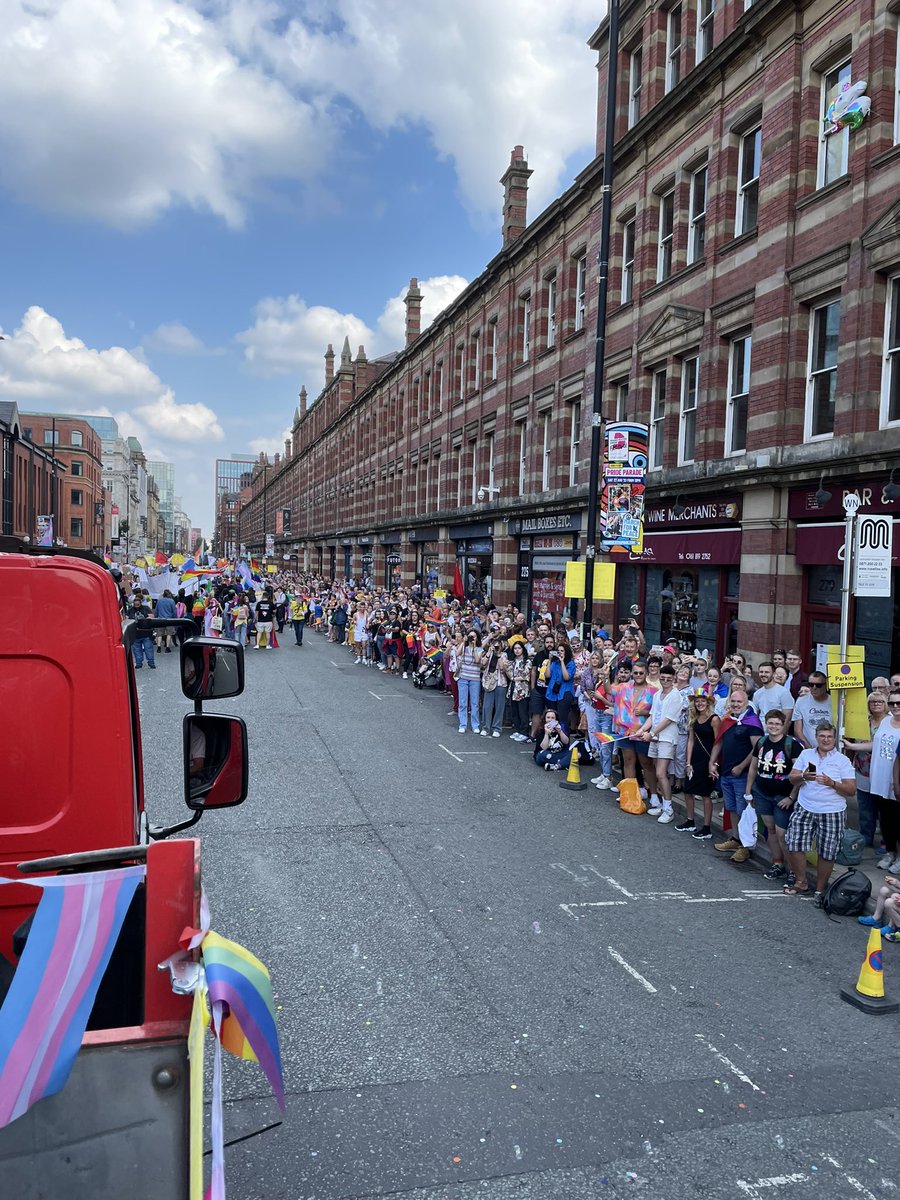 XanderBroadley's tweet photo. Manchester Pride was so much fun!! Was great to be back in the parade again! https://t.co/mqoPWB1GYf