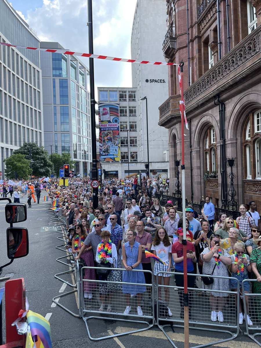 XanderBroadley's tweet photo. Manchester Pride was so much fun!! Was great to be back in the parade again! https://t.co/mqoPWB1GYf