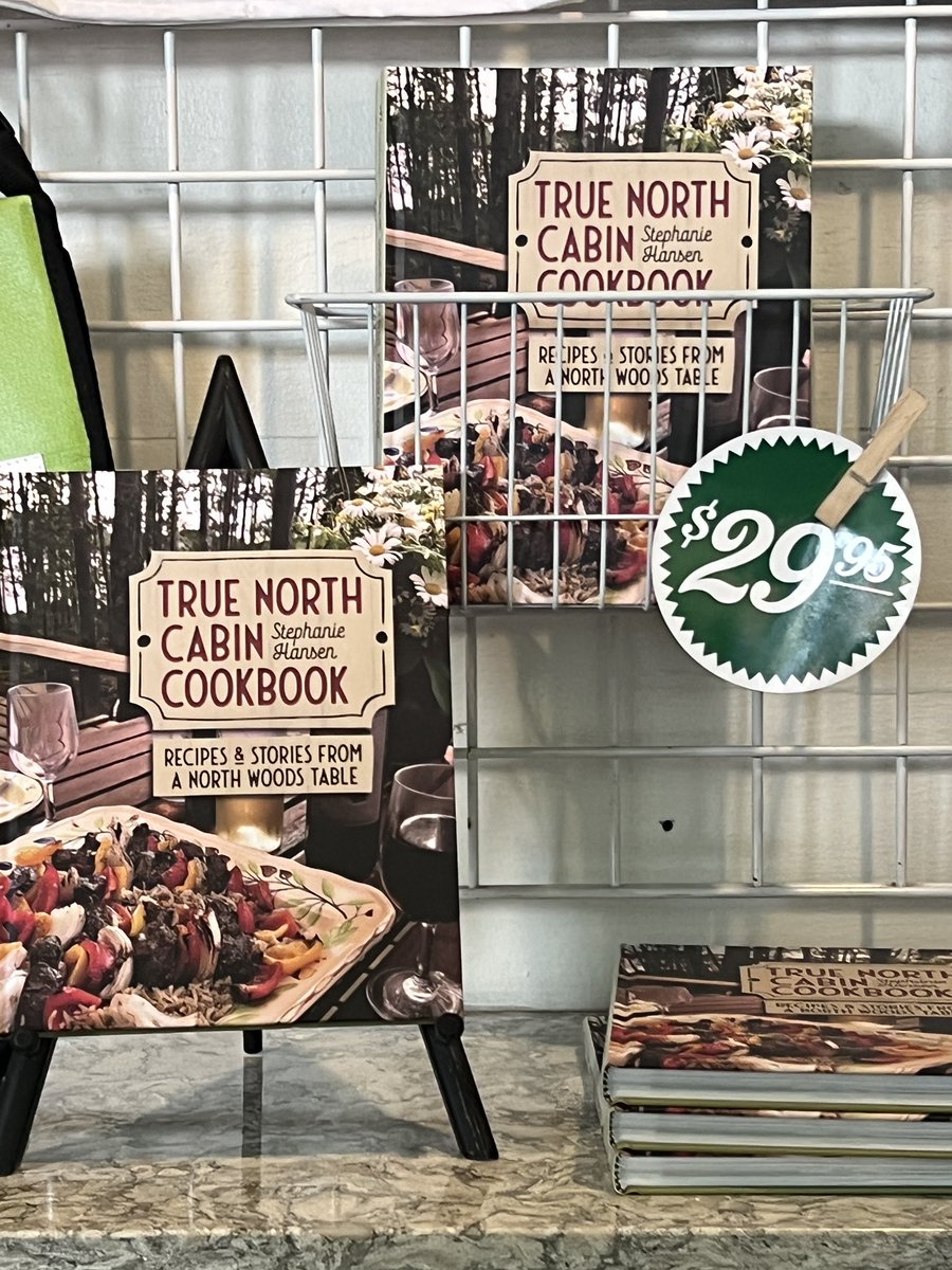 <a href="/StarTribune/">The Minnesota Star Tribune</a> has limited quantities of the “True North Cabin Cookbook” on Saturday <a href="/mnstatefair/">Minnesota State Fair</a> - Sunday join me and <a href="/nicolehvid/">Nicole Hvidsten</a> Taste editor at 12:30 for a Q &amp;A and signing