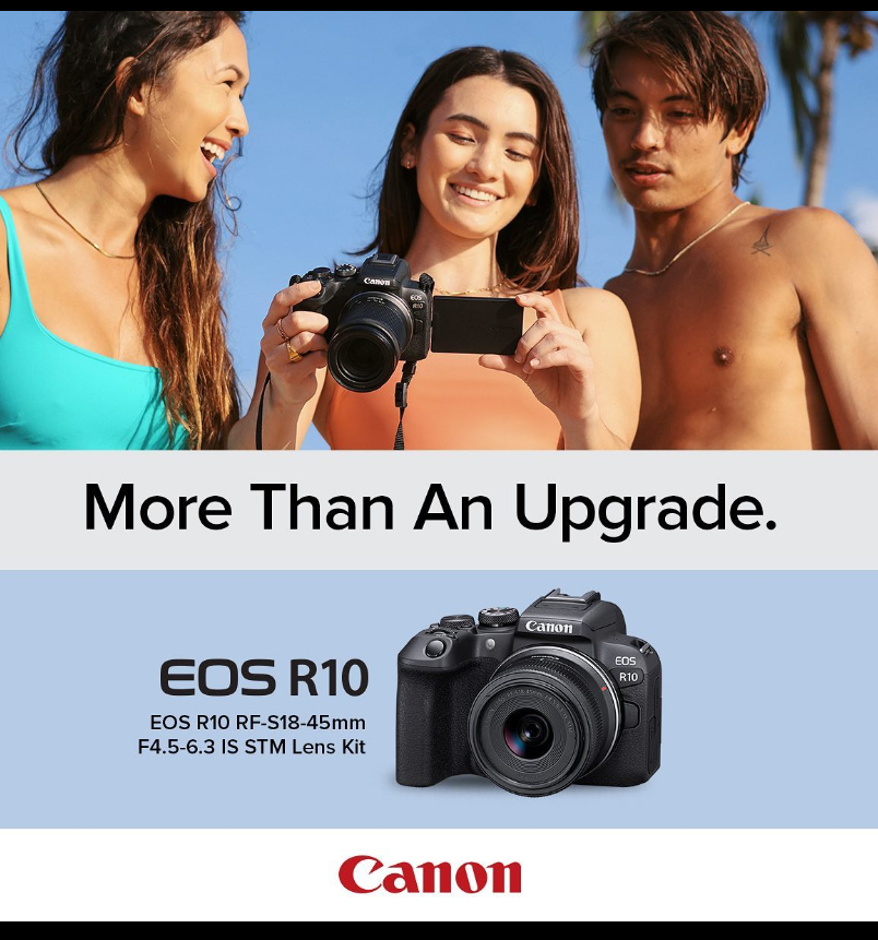 ThePhotoCenter's tweet photo. All you @Canon #mirrorless #camera users! Welcome to the new #CanonR10 w/ 18-45mm #kit available now! Stop in or give us a call at 732-840-1333 to get yours today!
#canonphotography #canonr10 #mirrorlesscamera #canonphoto #thephotocenter #bricknj #realcamerastorenj #photographers https://t.co/RwnsT4HPup