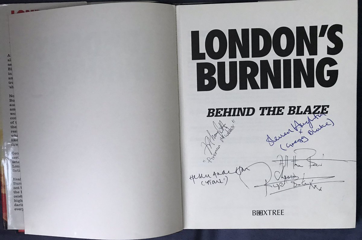 AndrewJRuff36's tweet photo. I met up with Actor Rupert Baker this afternoon in Folkestone, interviewing Him on His appearance in London’s Burning as LH Malcolm Cross.
Malcolm also signed these wonderful items. Thank you.
#LondonsBurning #MacolmCross #LeadingHand #LFB #TVSeries #LondonsBurning https://t.co/U4Uxn36KKW