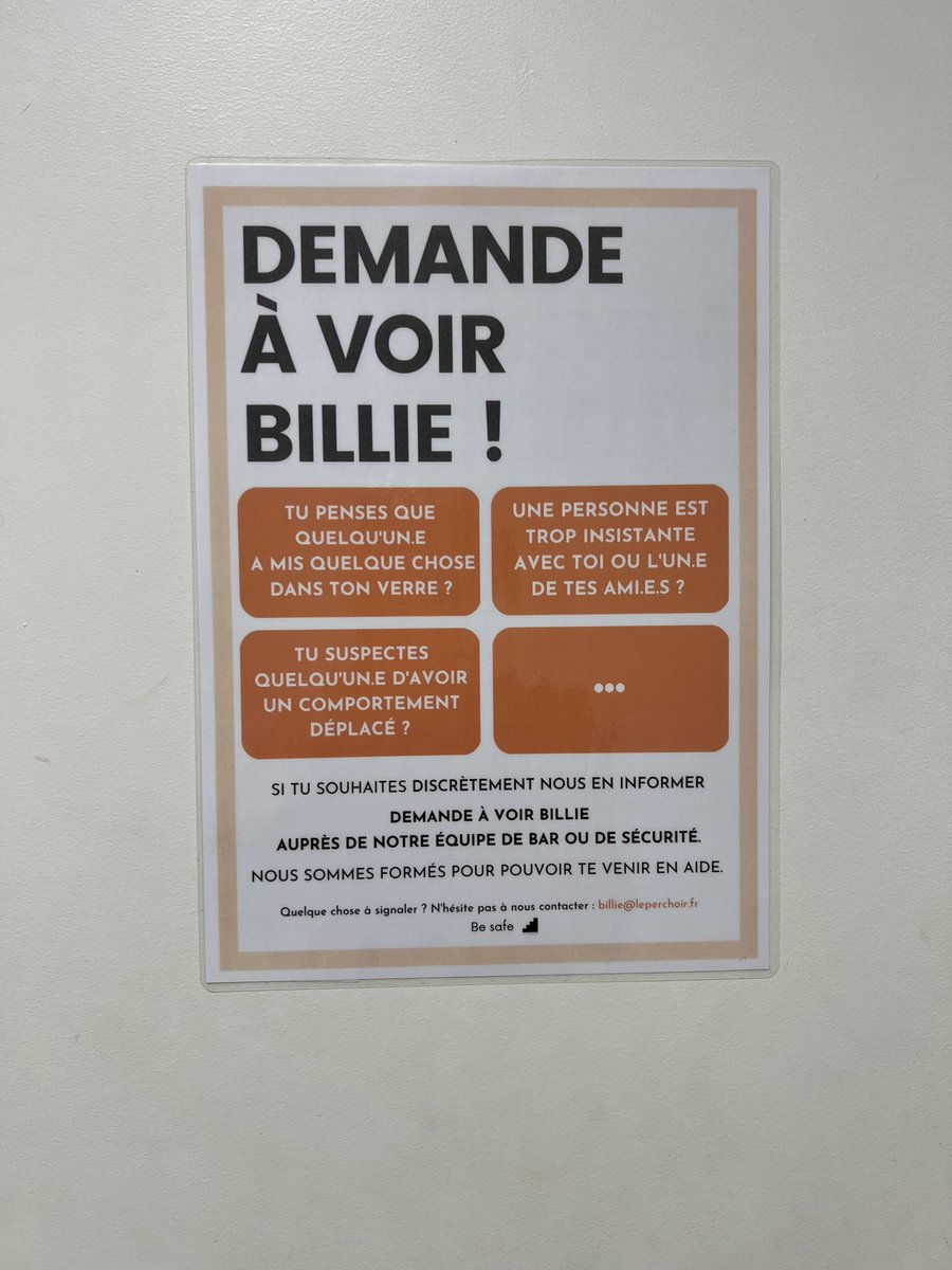 mamhgt97's tweet photo. Sinon dans les toilettes filles du #perchoir il y’a cette affiche. Merci 🙏 https://t.co/WGvurS8aqQ
