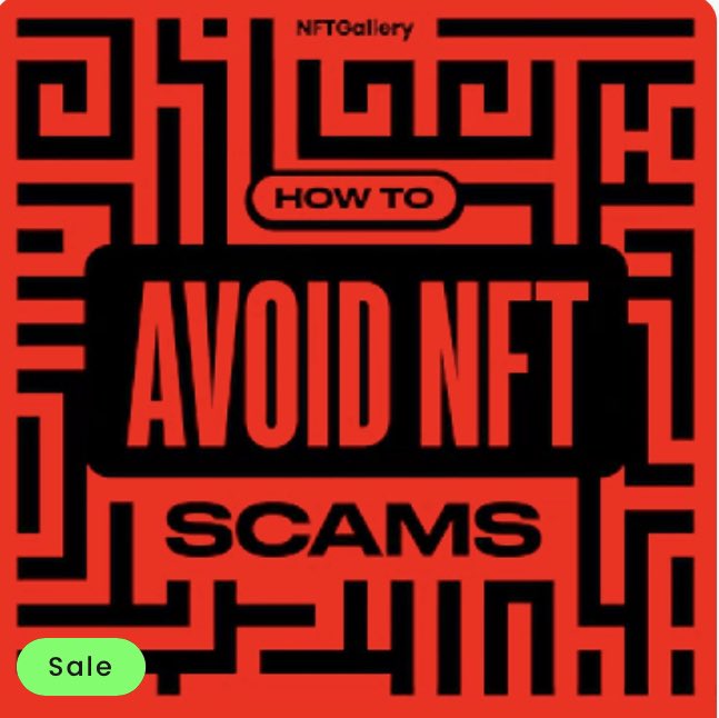 flokdex's tweet photo. How to avoid scams. Security in nft is an important topic that we only know how important it is to be informed when we are scammed for the first time.โ ๏ธ๐
https://t.co/MqLPctED9S
#nft #NFTs #nftsecurity #nftscam #PolygonNFTs #NFTCommumity #NFTProject #nfttraining #cryptotraining https://t.co/KDd6kgnnzn