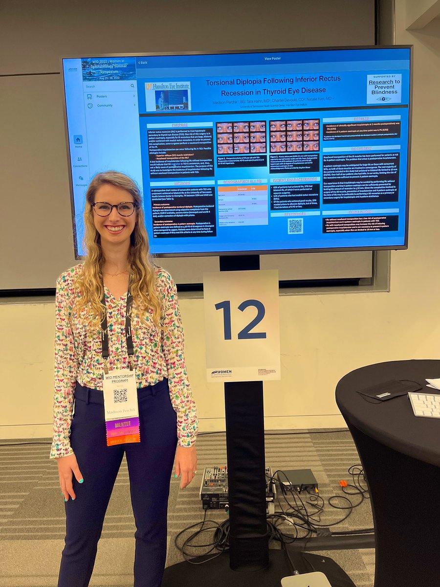 madison_perchik's tweet photo. Just finished presenting at @WIO_WomenInOpht! I have absolutely loved getting to know so many incredible medical students, residents, and attendings 🧿 #WIOSummerSymposium #WomenInOphthalmology https://t.co/60t3vMdNKF