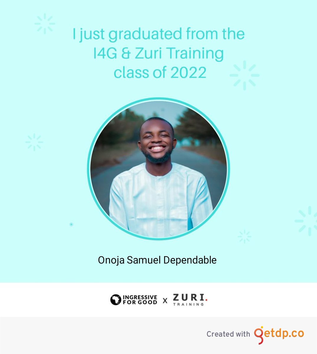 _onojasamuel's tweet photo. Finally!!!
I made it through 🕺🏾
I'm so proud of myself 😊
Thank you @Ingressive4Good
&amp; @theZuriTeam 
#uiuxdesign #uiux #productdesign 
#14GZuriGraduate #14GZuriGraduation https://t.co/wZMFbKruIS