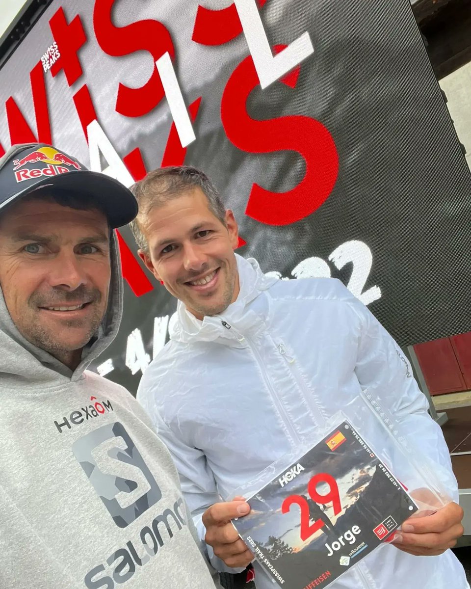 Vamosssss! 🔥🔥🔥🇨🇭

H-15 avant le grand départ de la <a href="/SwisspeaksTrail/">SwissPeaks Trail</a> 360km pour Jordi Galve. Départ demain à 12h de Oberwald.

<a href="/RedBullFrance/">Red Bull France</a> <a href="/Groupe_HEXAOM/">HEXAOM</a> <a href="/SalomonRunning/">Salomon Running</a>