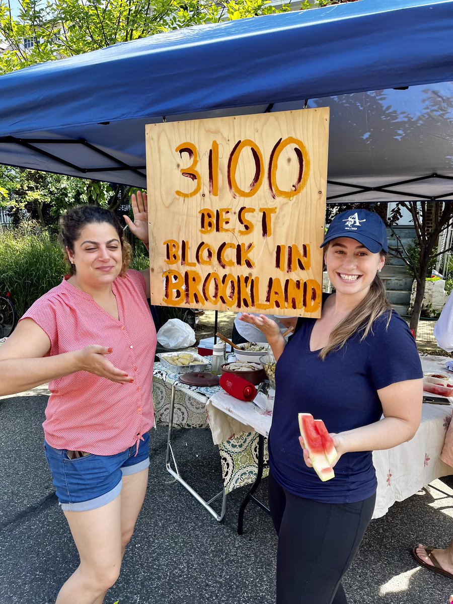 BrooklandBridge's tweet photo. Had a FANTASTIC time at #OpenStreetsDC in #Brookland today. @MayorBowser - we need to make this an annual all day event. The 3100 block of 12th Street NE grilled, danced and partied in the street. Thank you @DDOTDC and others for a wonderful time! https://t.co/w50UJdY4Ev