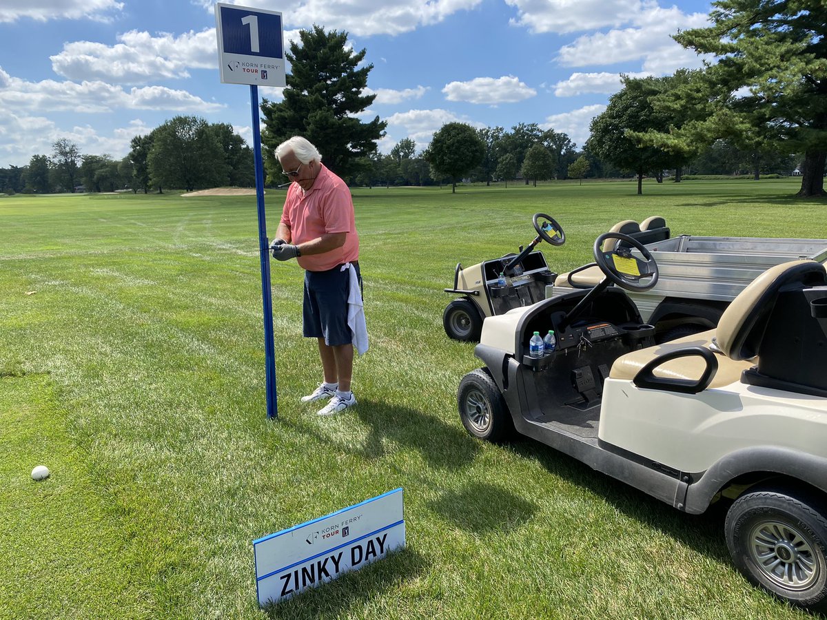 truckkarma's tweet photo. Guess what today is...???
We ready!! #zinkydaysetup2022 #always @OSUGC #graycourse https://t.co/8YcKOJlsII