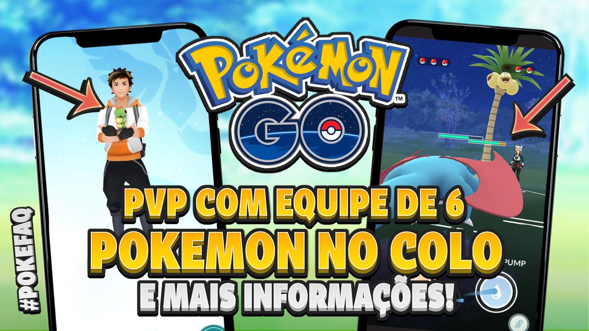 leokem's tweet photo. No #PokeFAQ de hoje vamos falar sobre batalha PVP com 6 Pokémon, Companheiros diferentes no colo e muito mais sobre #PokemonGO!
CONFIRA >> https://t.co/LR44fWVbcd https://t.co/OkEwNL5LGC