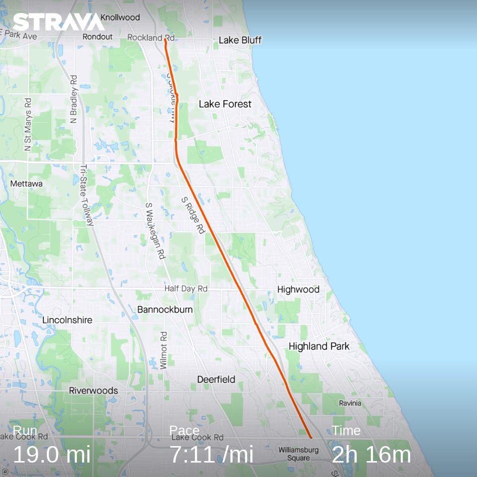 Skokie Valley Trail FKT data. 
Lake County Quadruple Crown:
Des Plaines River Trail ✅
North Shore Bike Path ✅
Chain O’ Lakes Bike Path ✅
Skokie Valley Trail ✅
<a href="/FastestKnown/">Fastest Known Time</a>
<a href="/Kevin13oyle/">Kevin Boyle</a>