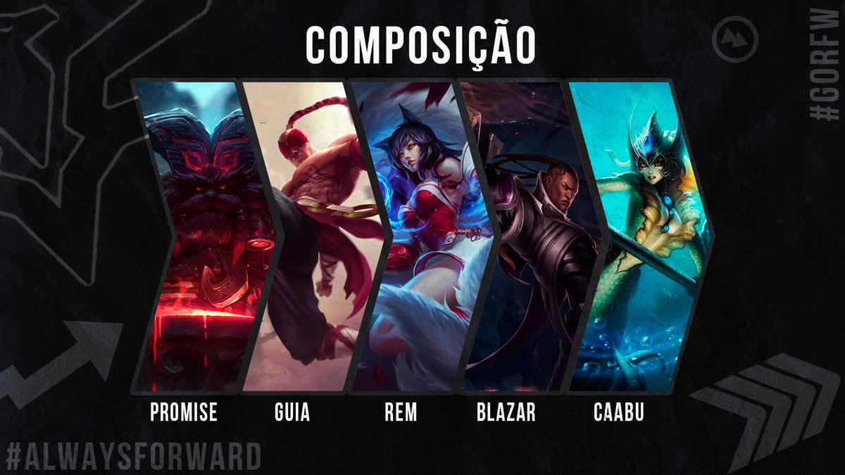 Draft do segundo jogo na telinha!

#goRFW #AlwaysForward