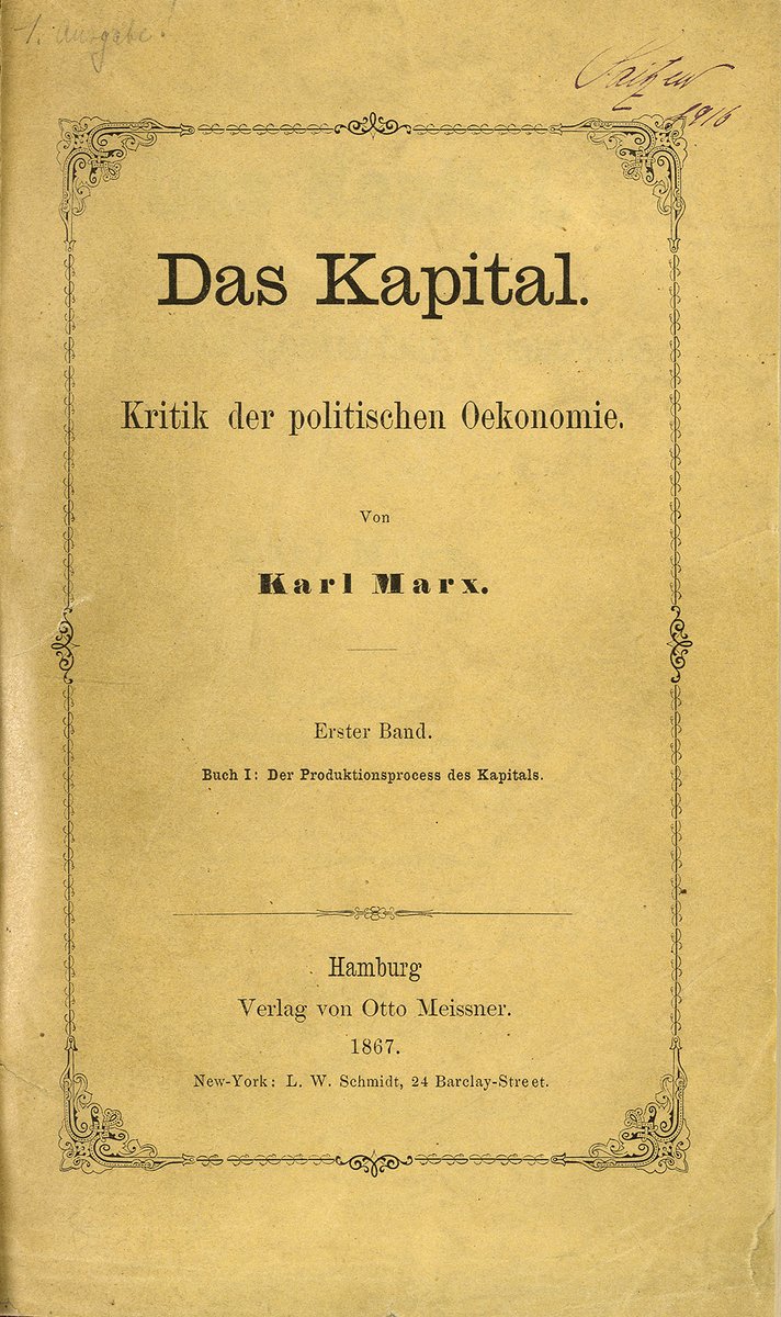 @mouthyjen One of these is a masterpiece of anti-Capitalist literature that demonstrates the importance of solidarity between oppressed peoples, and comments on the exploitation of the working class. The other is Das Kapital by Karl Marx