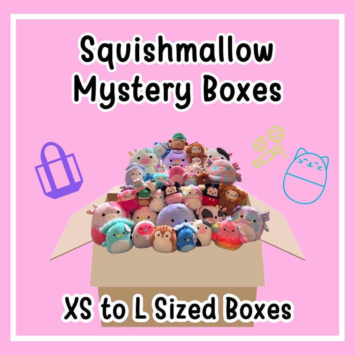 My Etsy is growing everyday! Just some cute things you can find in my stop right now!! Link in my bio! 💖