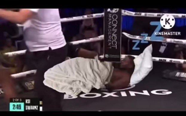 ppman5664's tweet photo. #ksivsswarmz #KSI @KSI 
Sleep thight swarmzy 😴 https://t.co/dom29MxCHy