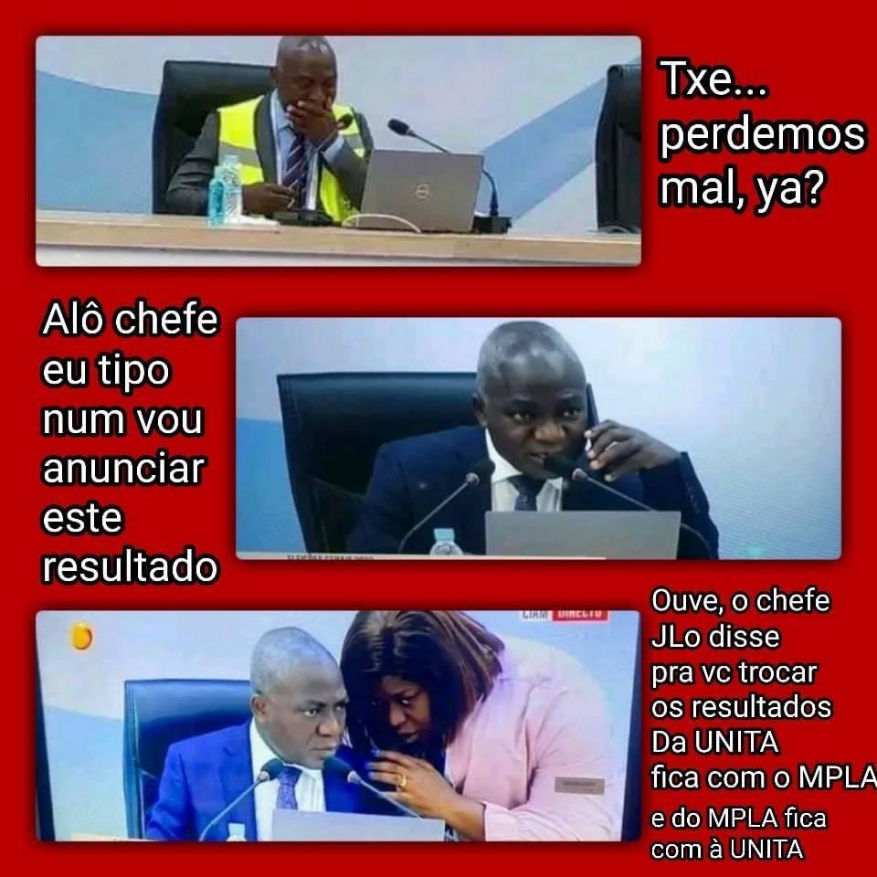 PaisAngola's tweet photo. Tipo foi assim que aconteceu, né? 😂 😂 😂 https://t.co/ckbkJ788fq