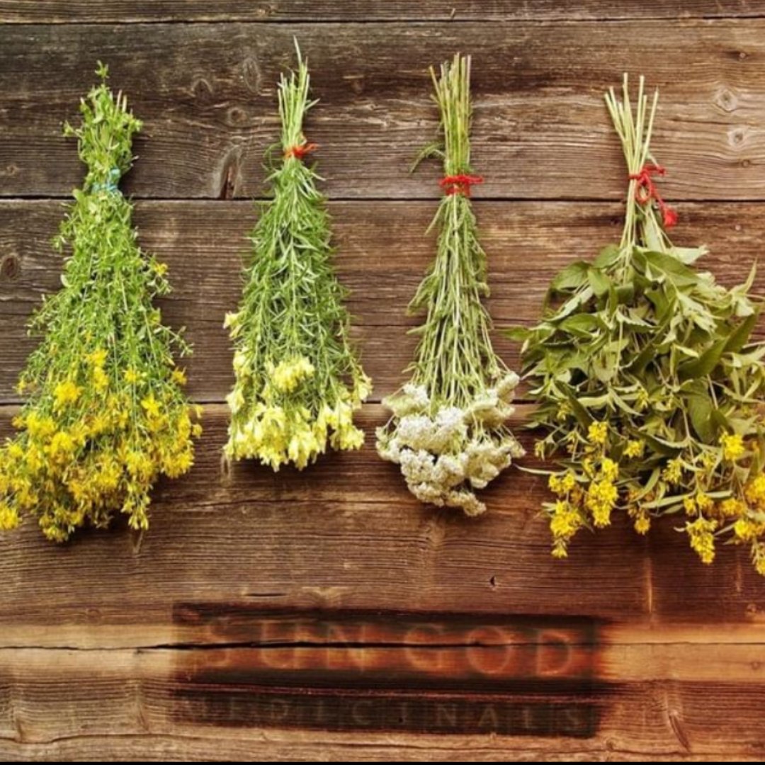 SunGodMeds's tweet photo. Many of our items are herbal compound products. This just means multiple herbs are selected to work better together than individually for various body needs. Some of our most popular items feature at least three Oregon herbs. #herbalmedicine #compounding #tincture #organic https://t.co/eUa7rpIUHc