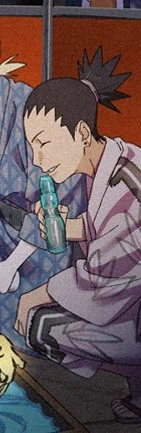 Shikadai drinking ramune…. 