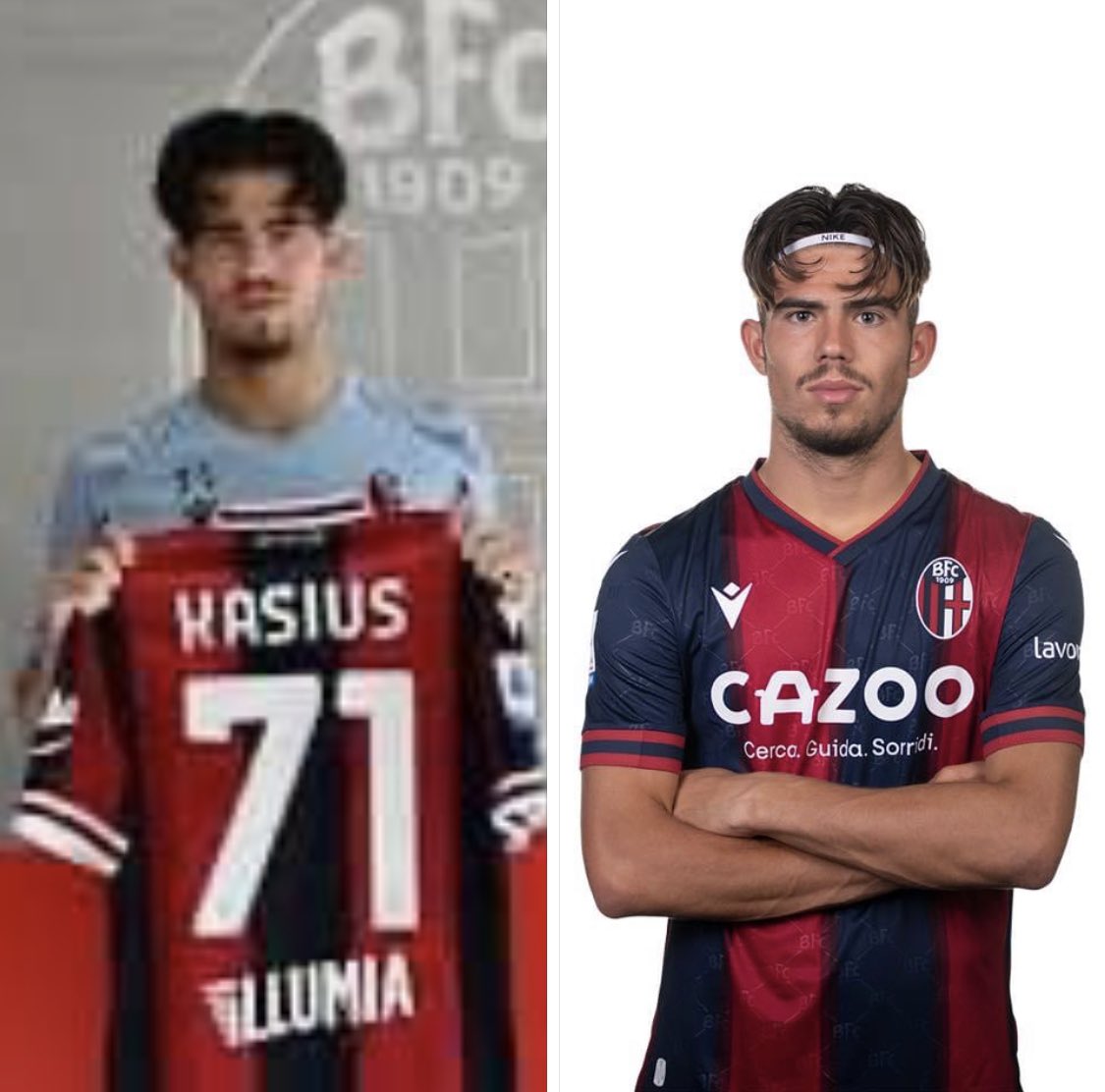 francescofoti1's tweet photo. Ma…il nome è la traduzione dello sponsor?…
.
#Kasius #Cazoo #bestupid #MilanBologna https://t.co/6nqvjmC8F1